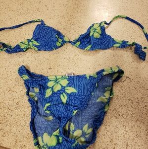 Tropical bathing suit